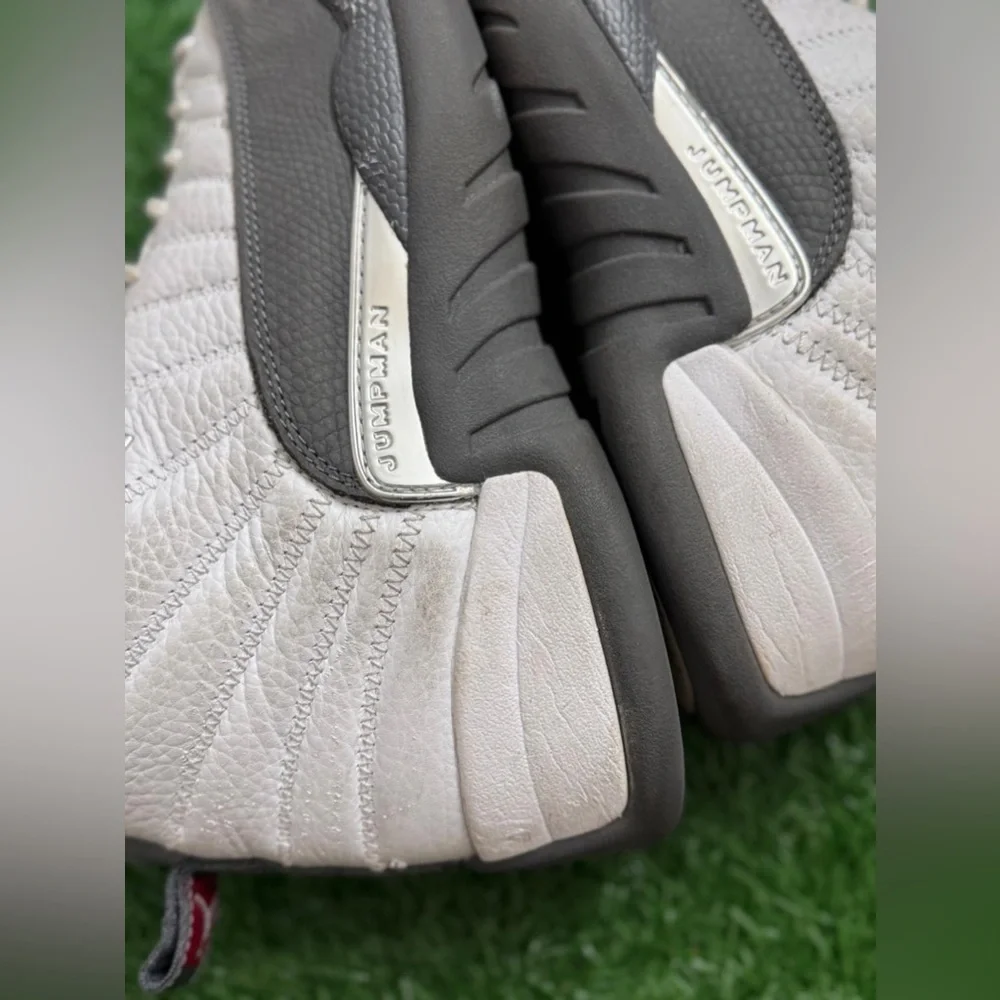 Jordan 12 Retro White‎ Dark GreySize 9.5